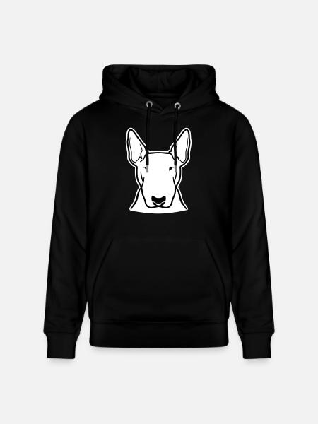 Bullterrier - Stanley/Stella Unisex Bio-Hoodie CRUISER - Schwarz