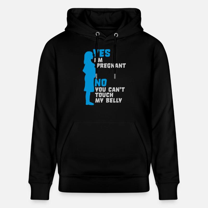 ne peut pas toucher mon - Sweat à capuche bio CRUISER Stanley/Stella Unisexe - noir