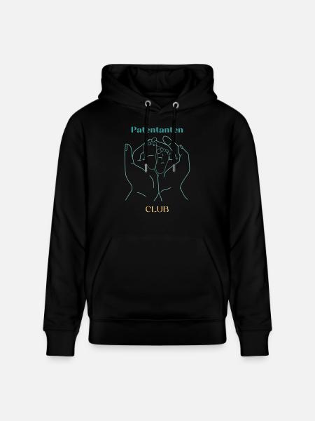 Patentanten Club - Stanley/Stella Unisex Bio-Hoodie CRUISER  - Schwarz