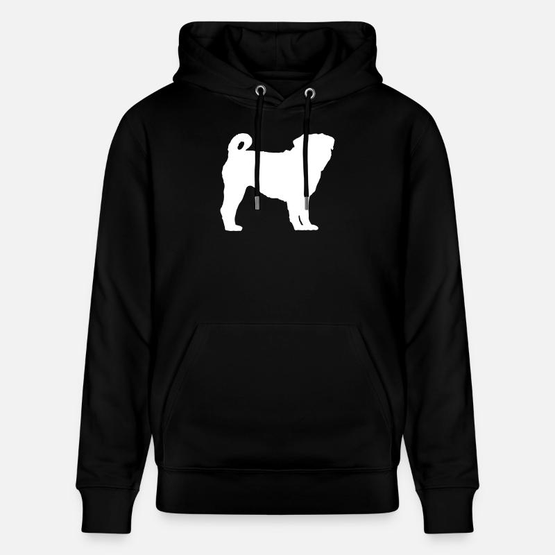 MOPS silhouette - Sweat à capuche bio CRUISER Stanley/Stella Unisexe - noir