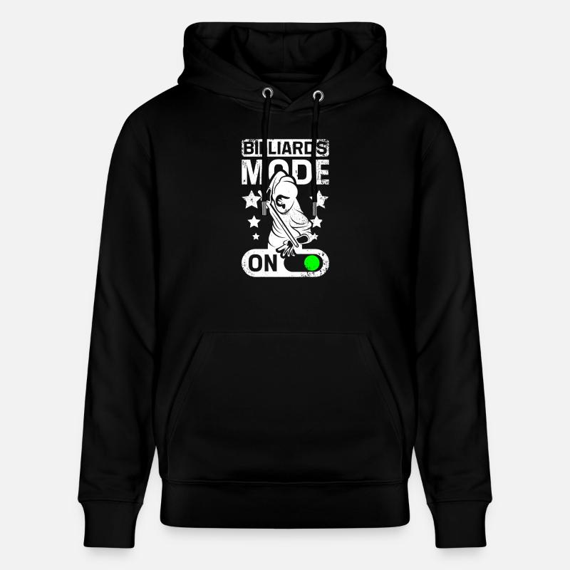 Mode billard activé - Sweat à capuche bio CRUISER Stanley/Stella Unisexe - noir