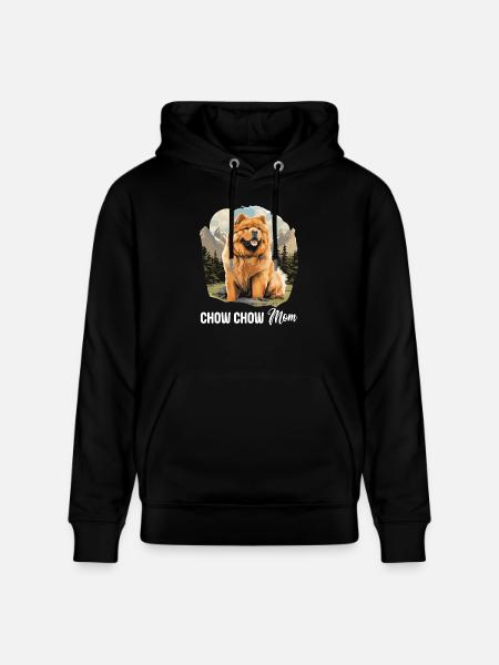 Dog Chow Chow - Stanley/Stella CRUISER Unisex Organic Hoodie - black