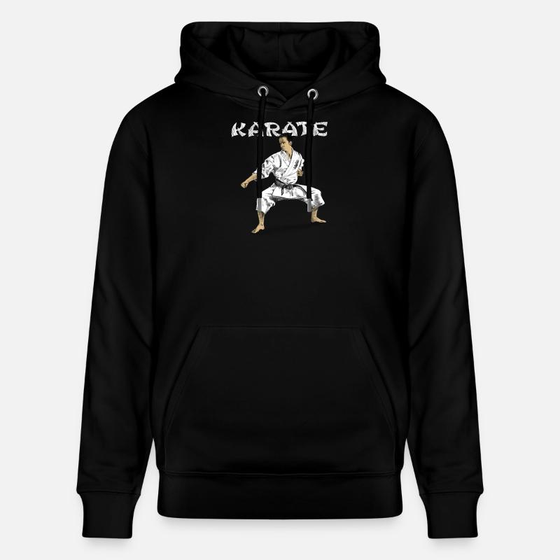 karate - Sweat à capuche bio CRUISER Stanley/Stella Unisexe - noir