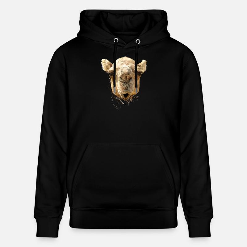 Camel - Sweat à capuche bio CRUISER Stanley/Stella Unisexe - noir