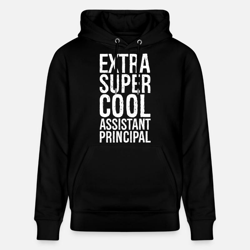 extra super cool assistant principal - Stanley/Stella Unisex Bio-Hoodie CRUISER - Schwarz