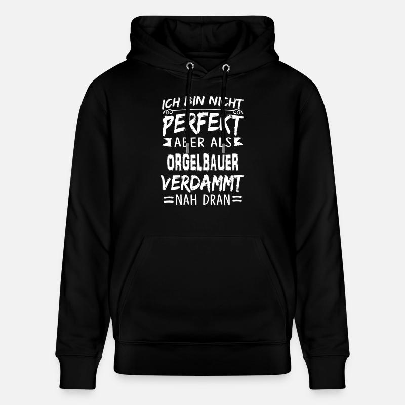 ORGELBAUER - Stanley/Stella Unisex Bio-Hoodie CRUISER - Schwarz