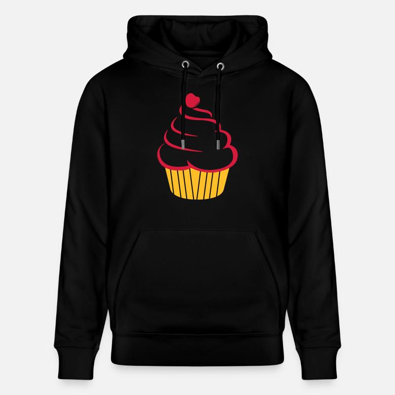 cupcake - Sweat à capuche bio CRUISER Stanley/Stella Unisexe - noir