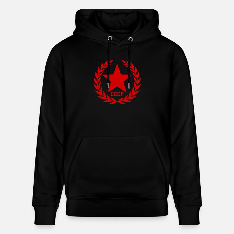 Union soviétique SSSR Union soviétique - Sweat à capuche bio CRUISER Stanley/Stella Unisexe - noir