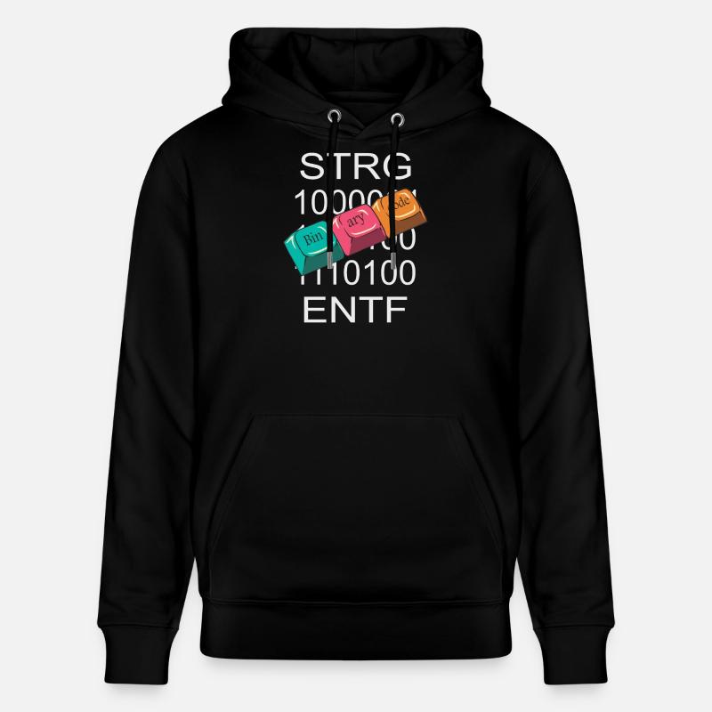 Computer Nerd - Stanley/Stella Unisex Bio-Hoodie CRUISER  - Schwarz