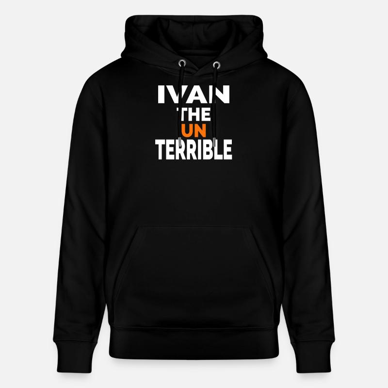 Iwan der Unschreckliche - Stanley/Stella Unisex Bio-Hoodie CRUISER  - Schwarz