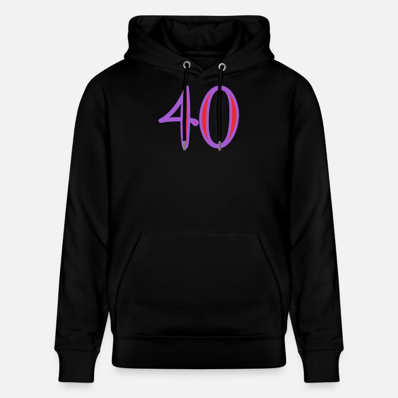 40 - Sweat à capuche bio CRUISER Stanley/Stella Unisexe - noir