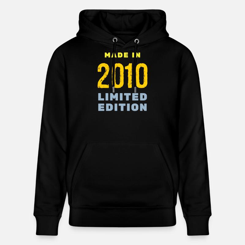 2010 - Stanley/Stella Unisex Bio-Hoodie CRUISER  - Schwarz