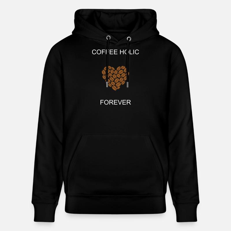 Coffee Holic Forever Engagierter Koffein-Enthusiast - Stanley/Stella Unisex Bio-Hoodie CRUISER  - Schwarz