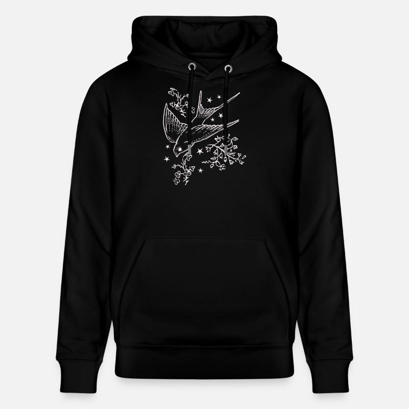 Vol en vol d’échelle. - Sweat à capuche bio CRUISER Stanley/Stella Unisexe - noir
