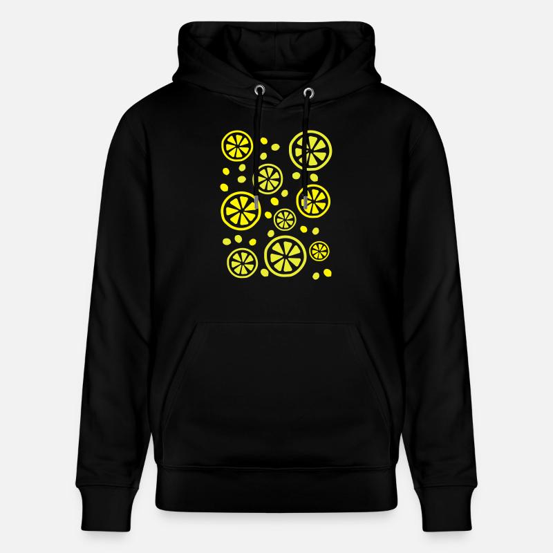 Lemon Lime agrumes - Sweat à capuche bio CRUISER Stanley/Stella Unisexe - noir