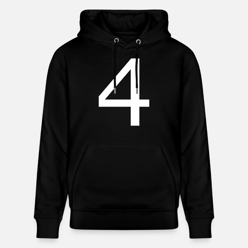 4 - Sweat à capuche bio CRUISER Stanley/Stella Unisexe - noir