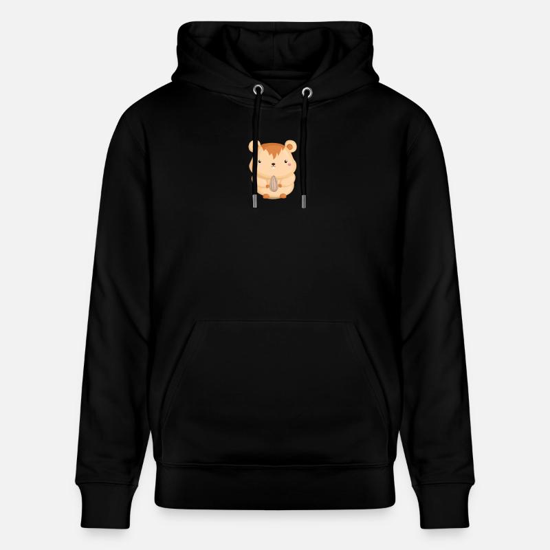 Hamster T-Shirt - Sweat à capuche bio CRUISER Stanley/Stella Unisexe - noir