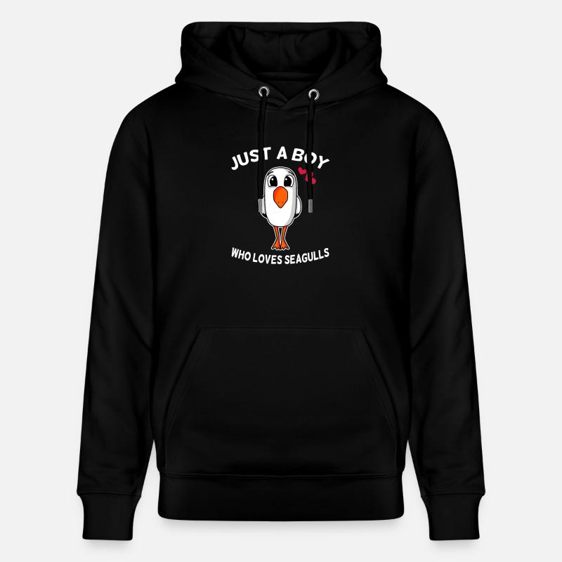 Möwe - Stanley/Stella Unisex Bio-Hoodie CRUISER  - Schwarz