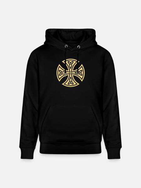 Wikinger-Design 01 - Stanley/Stella Unisex Bio-Hoodie CRUISER - Schwarz