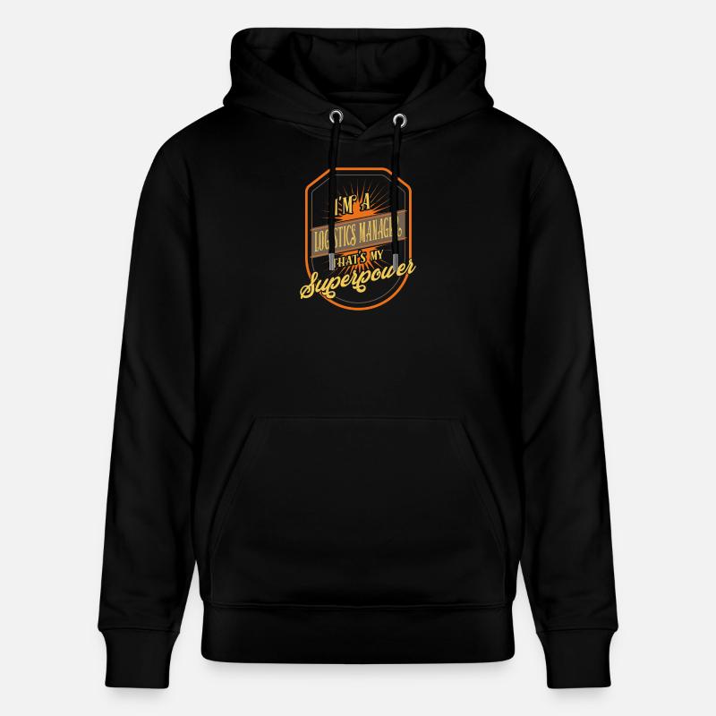 Responsable logistique - Sweat à capuche bio CRUISER Stanley/Stella Unisexe - noir