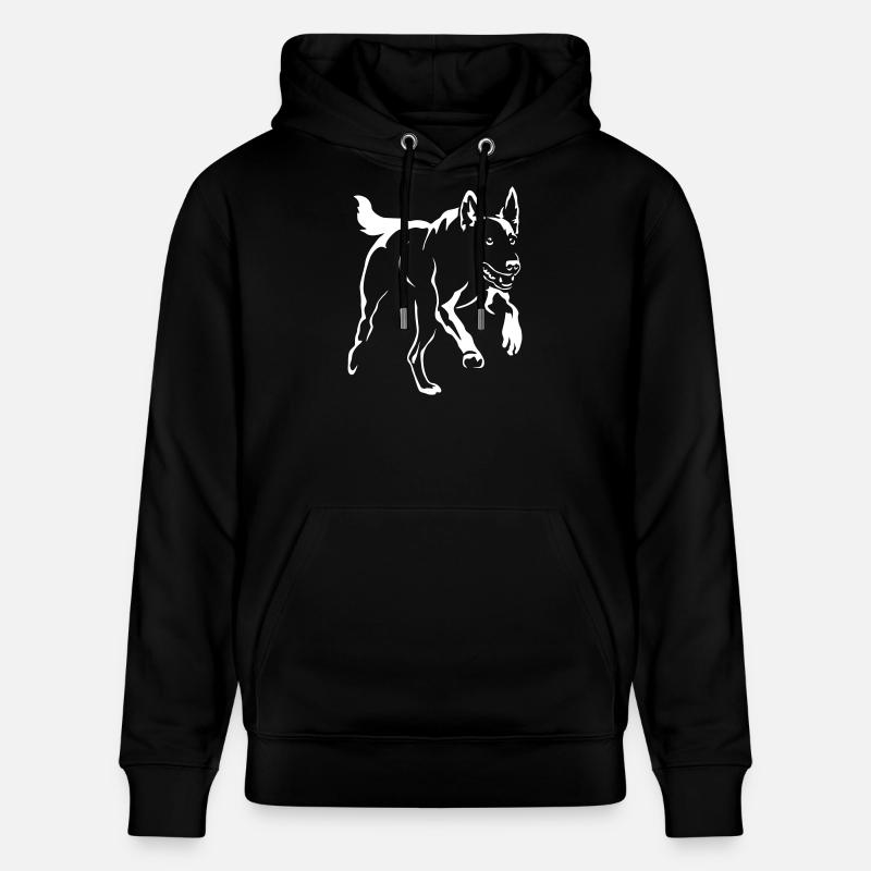 Malinois « Black Edition » - Sweat à capuche bio CRUISER Stanley/Stella Unisexe - noir
