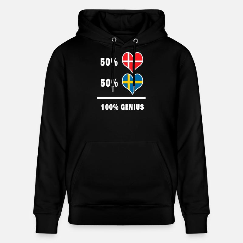 Danemark et Suède Genial / Cadeau - Sweat à capuche bio CRUISER Stanley/Stella Unisexe - noir