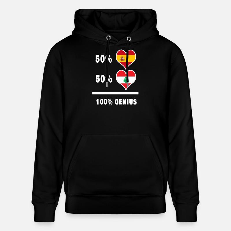 Liban et Espagne génie / cadeau - Sweat à capuche bio CRUISER Stanley/Stella Unisexe - noir