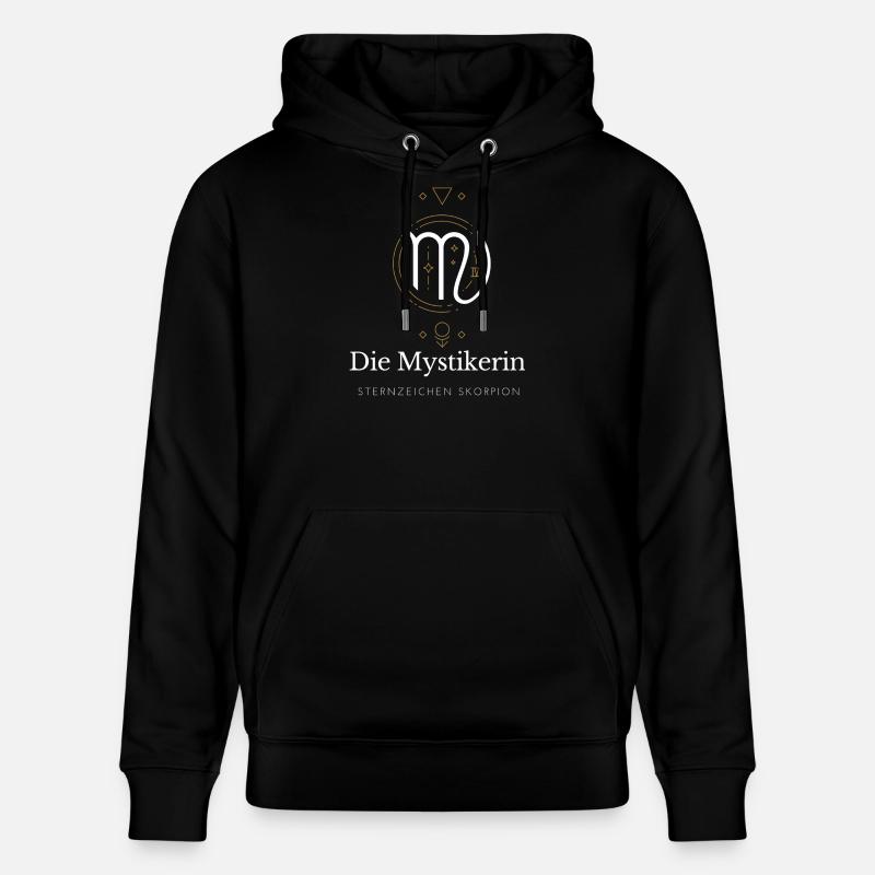 Die Mystikerin Virgo Logo - Stanley/Stella Unisex Bio-Hoodie CRUISER  - Schwarz