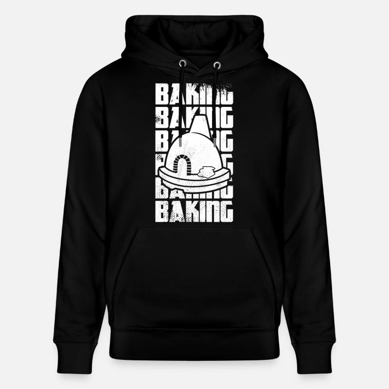 Lustiges Backen - Stanley/Stella Unisex Bio-Hoodie CRUISER  - Schwarz