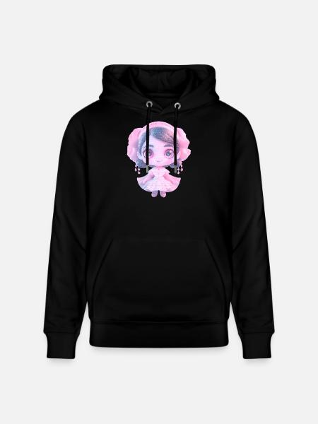 niedliche Charakter - Stanley/Stella Unisex Bio-Hoodie CRUISER - Schwarz