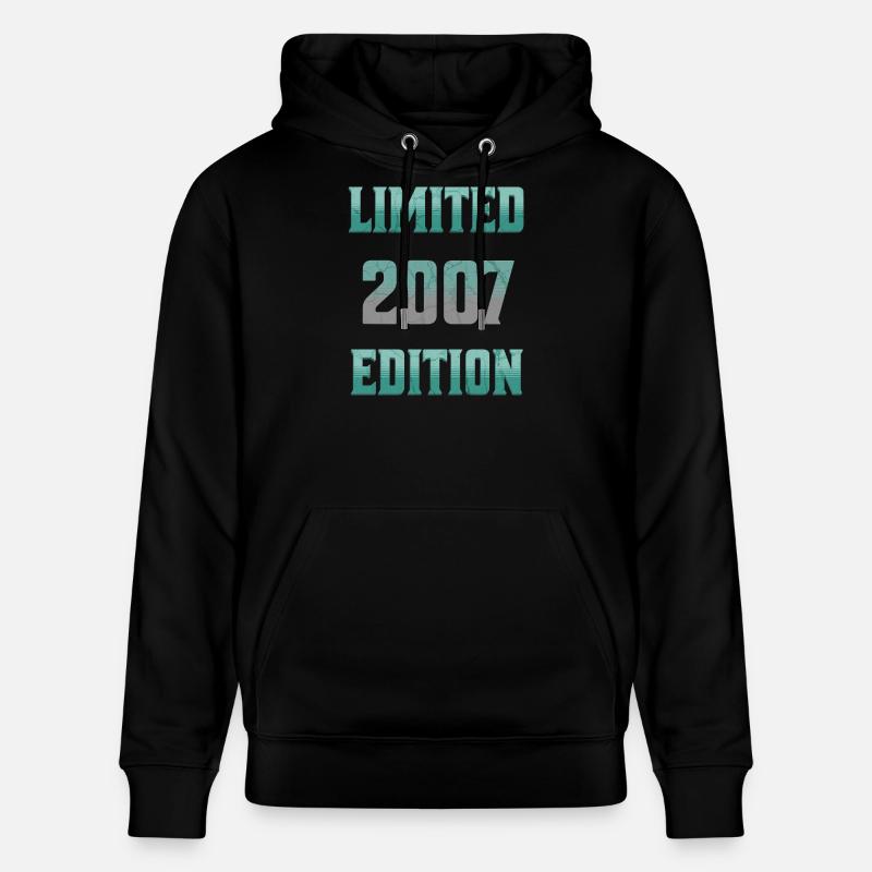 Edition limitée 2007 - Sweat à capuche bio CRUISER Stanley/Stella Unisexe - noir