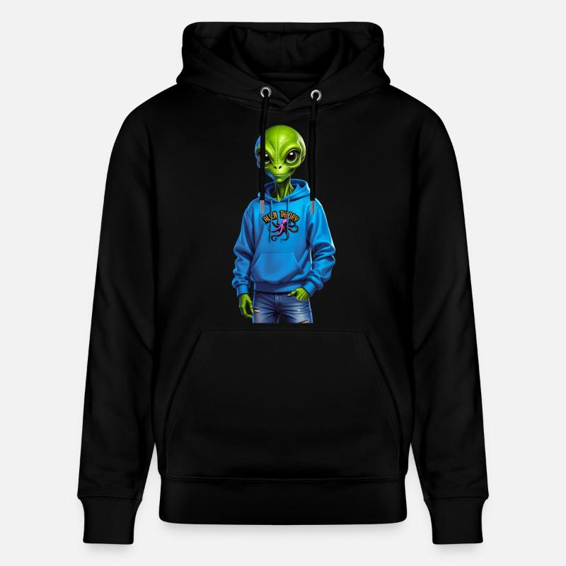 Alien - Sweat à capuche bio CRUISER Stanley/Stella Unisexe - noir