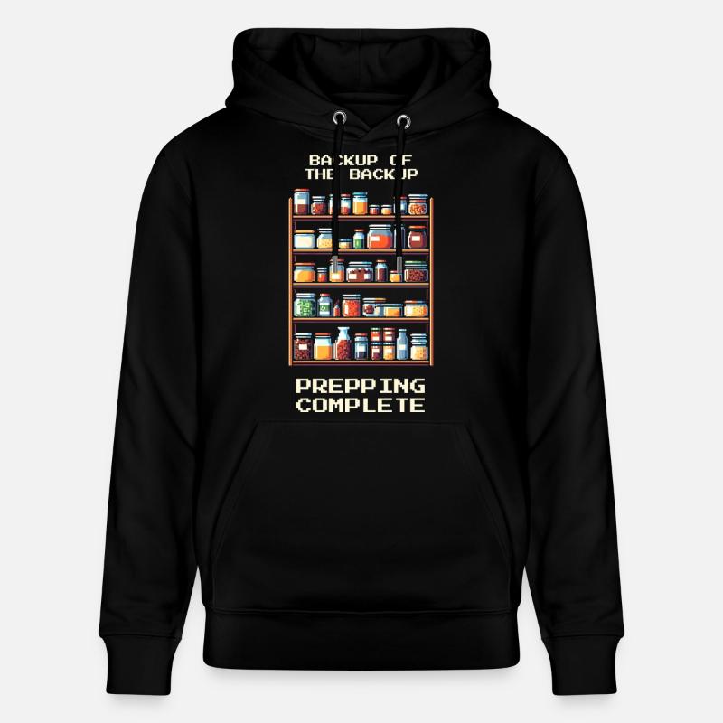 Sauvegarde | Préparation de l’humour - Sweat à capuche bio CRUISER Stanley/Stella Unisexe - noir