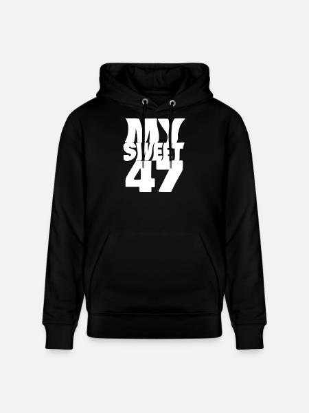 47 - Stanley/Stella CRUISER Unisex Organic Hoodie - black