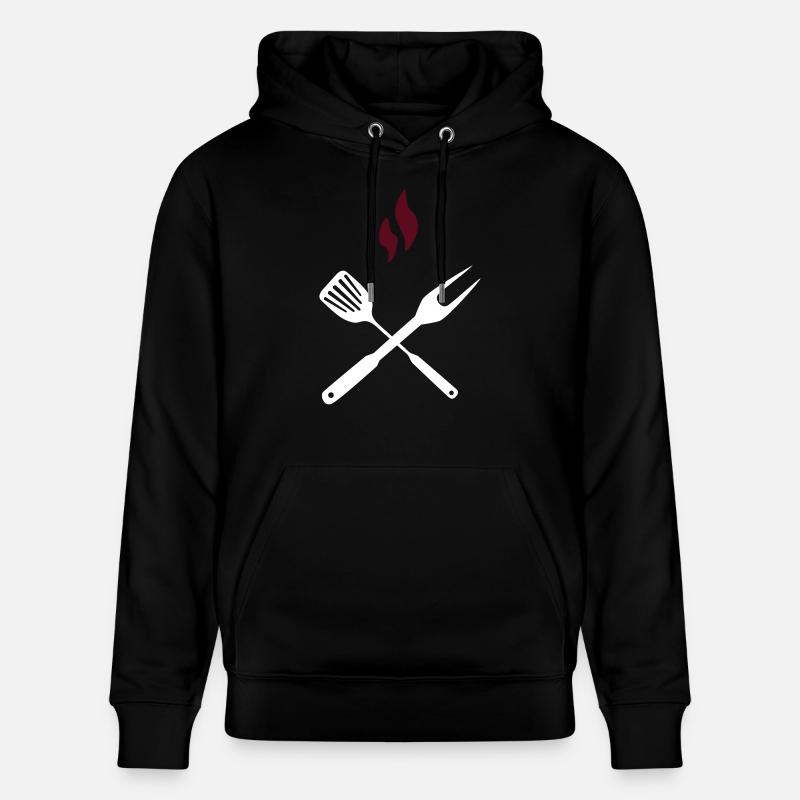 Couverts de barbecue - Sweat à capuche bio CRUISER Stanley/Stella Unisexe - noir
