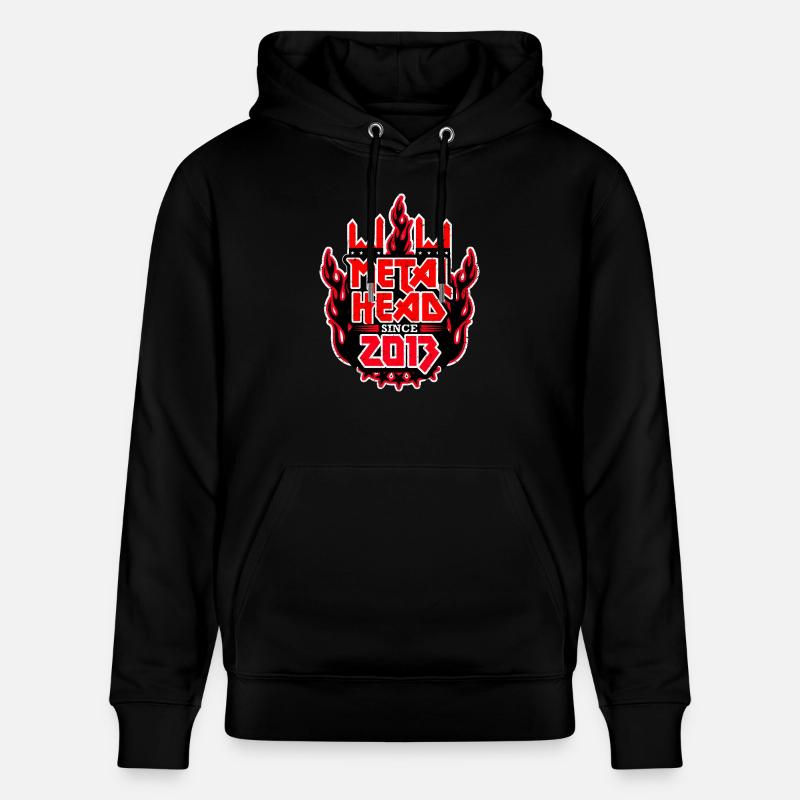 METALHEAD depuis 2013 - Sweat à capuche bio CRUISER Stanley/Stella Unisexe - noir