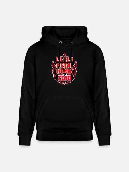 METALHEAD since 2010 - Stanley/Stella CRUISER Unisex Organic Hoodie - black