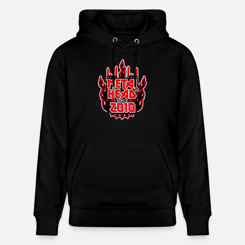 METALHEAD depuis 2010 - Sweat à capuche bio CRUISER Stanley/Stella Unisexe - noir