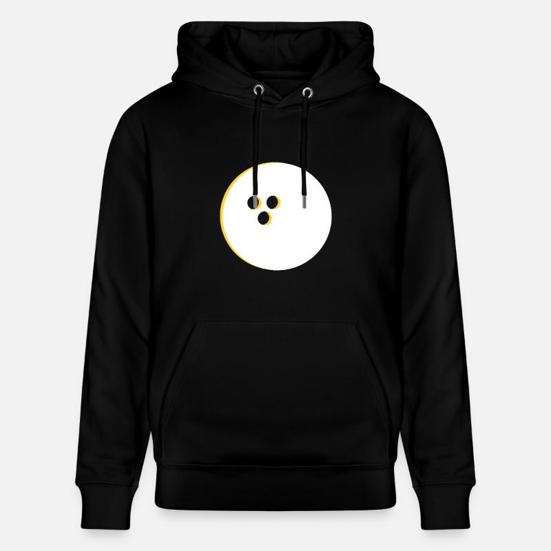 Bowlingkugel, Bowling - Stanley/Stella Unisex Bio-Hoodie CRUISER  - Schwarz