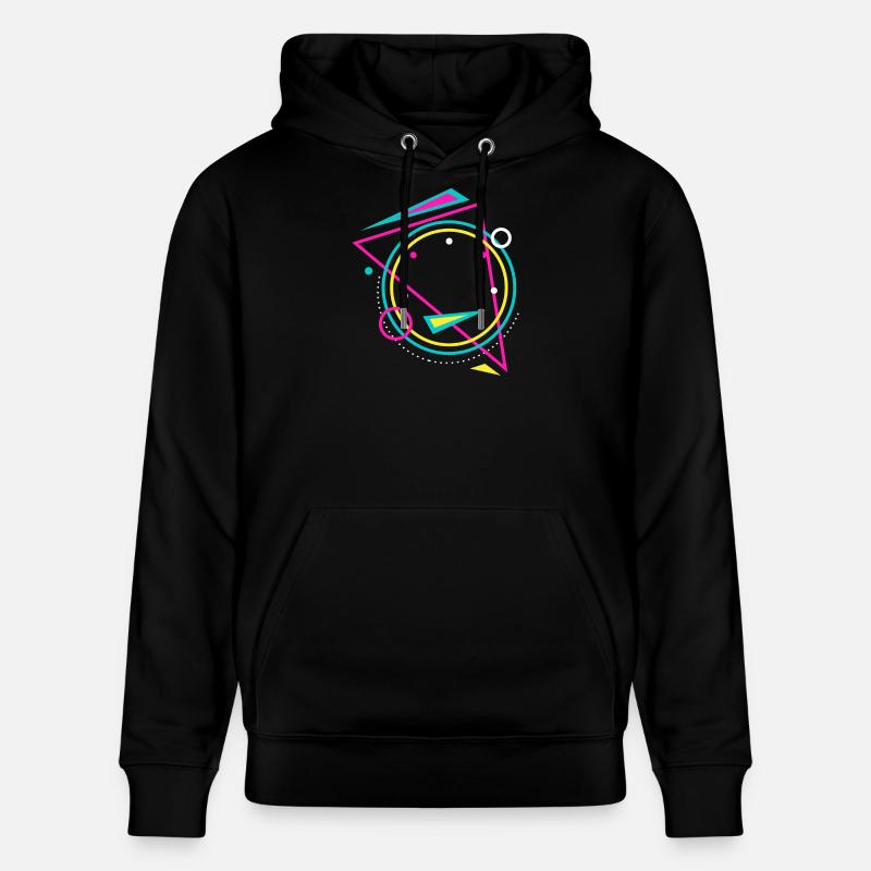 géométrie - Sweat à capuche bio CRUISER Stanley/Stella Unisexe - noir