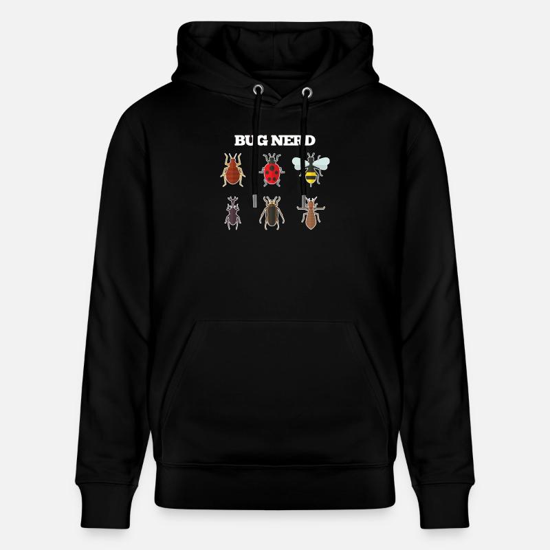 Bug Nerd - Stanley/Stella Unisex Bio-Hoodie CRUISER  - Schwarz