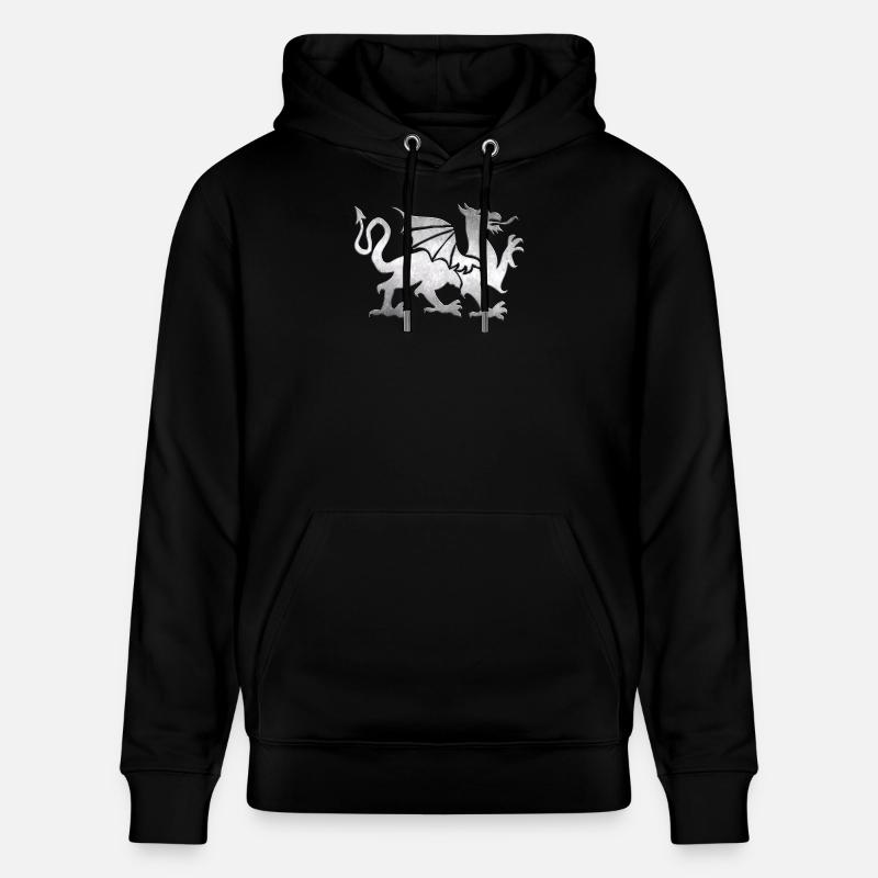 Des créatures fabuleuses - Sweat à capuche bio CRUISER Stanley/Stella Unisexe - noir