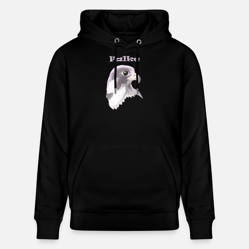 faucon - Sweat à capuche bio CRUISER Stanley/Stella Unisexe - noir
