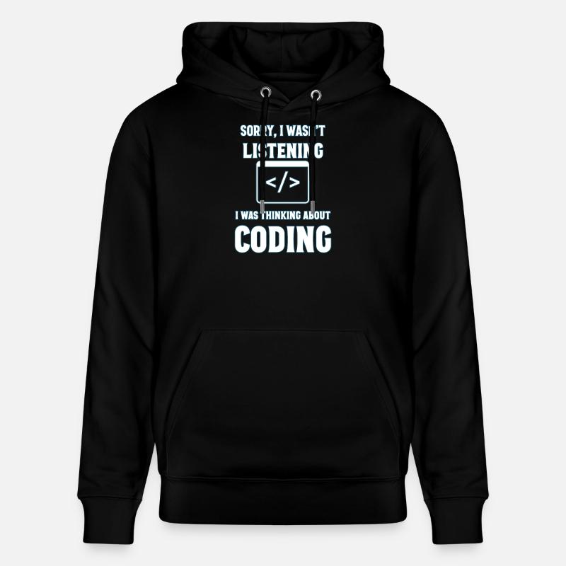 Programmieren Geschenk - Stanley/Stella Unisex Bio-Hoodie CRUISER  - Schwarz