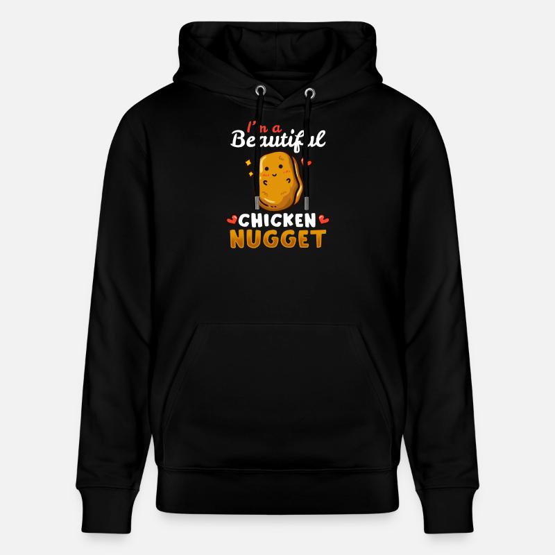 Pépites de poulet - Sweat à capuche bio CRUISER Stanley/Stella Unisexe - noir