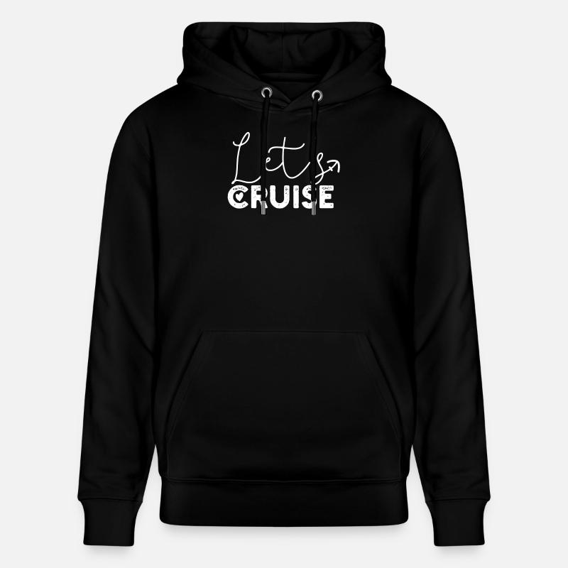 Bateau de croisière - Sweat à capuche bio CRUISER Stanley/Stella Unisexe - noir