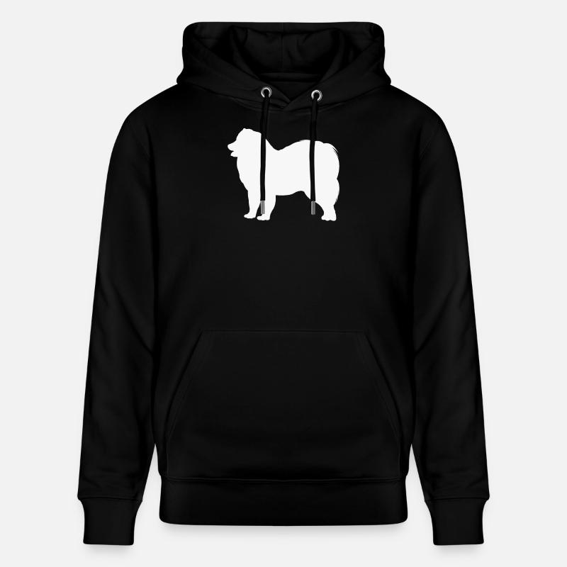 Samoyed - Sweat à capuche bio CRUISER Stanley/Stella Unisexe - noir