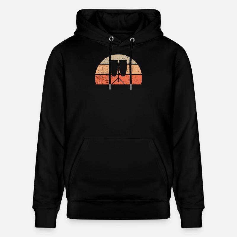 Conga - Stanley/Stella Unisex Bio-Hoodie CRUISER - Schwarz