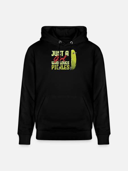 Pickles Pickle lover - Stanley/Stella CRUISER Unisex Organic Hoodie - black