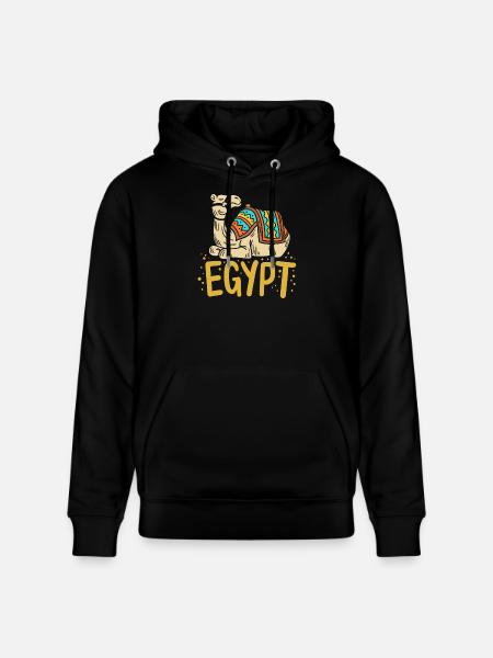 Ägypten Ägypter Kamel - Stanley/Stella Unisex Bio-Hoodie CRUISER  - Schwarz